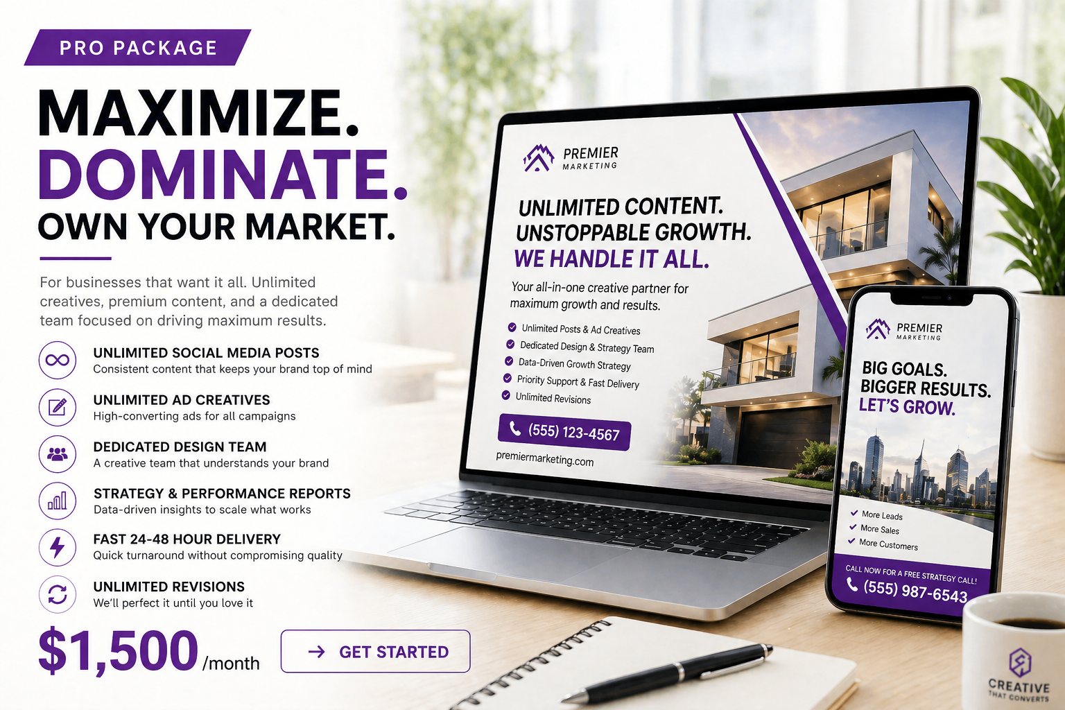 Pro Unlimited Creative Package